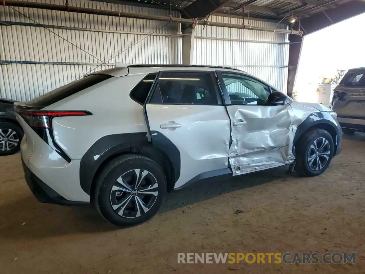 3 Photograph of a damaged car JTMAAAAA5PA026872 TOYOTA BZ4X XLE 2023