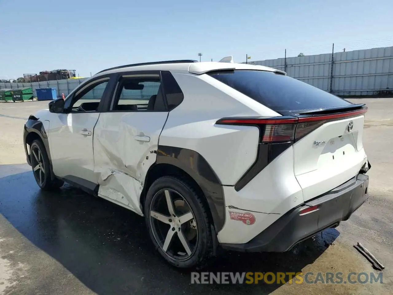 2 Photograph of a damaged car JTMAAAAA6PA027254 TOYOTA BZ4X XLE 2023
