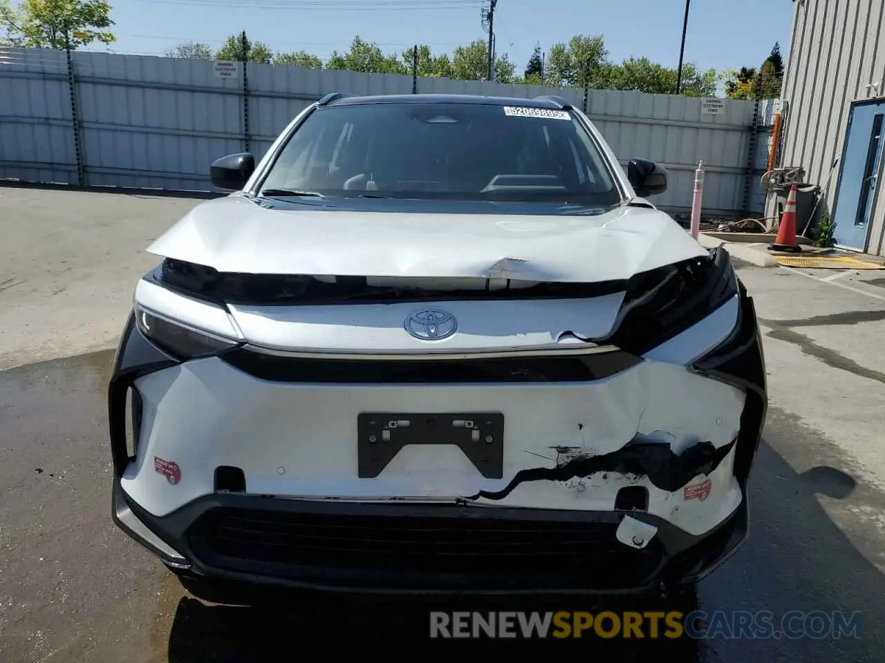 5 Photograph of a damaged car JTMAAAAA6PA027254 TOYOTA BZ4X XLE 2023
