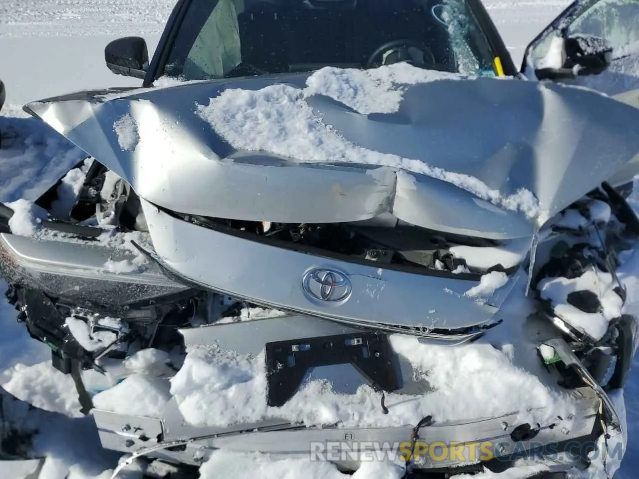 12 Photograph of a damaged car JTMABABA3PA001965 TOYOTA BZ4X XLE 2023