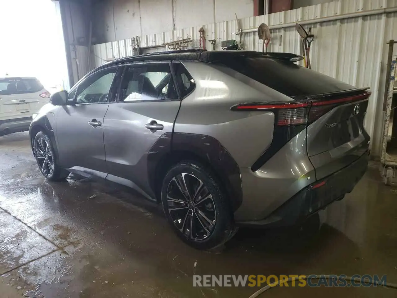 2 Photograph of a damaged car JTMABABA4PA003580 TOYOTA BZ4X XLE 2023