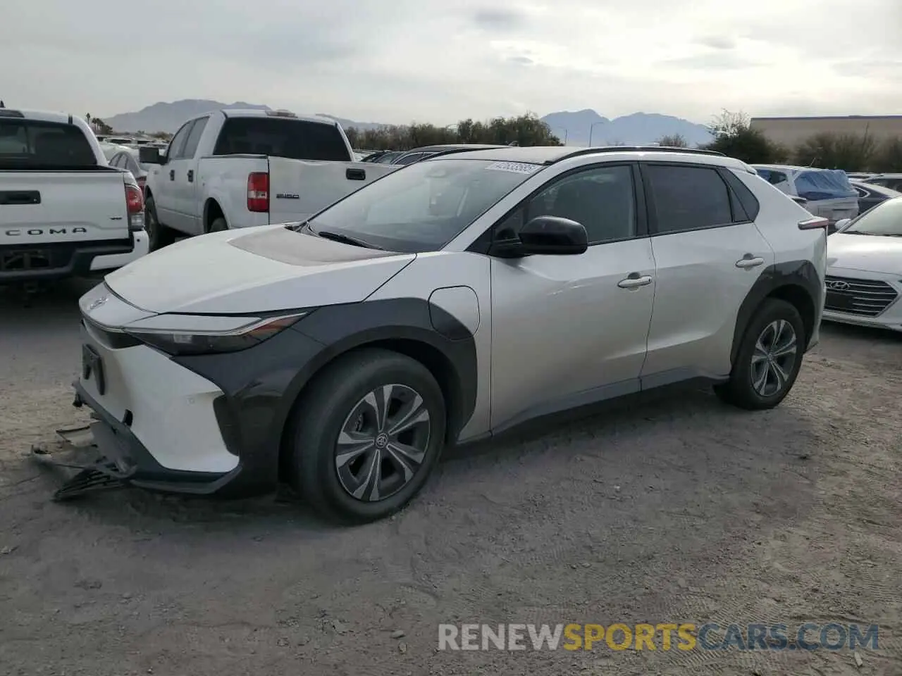 1 Photograph of a damaged car JTMABACA1PA009058 TOYOTA BZ4X XLE 2023