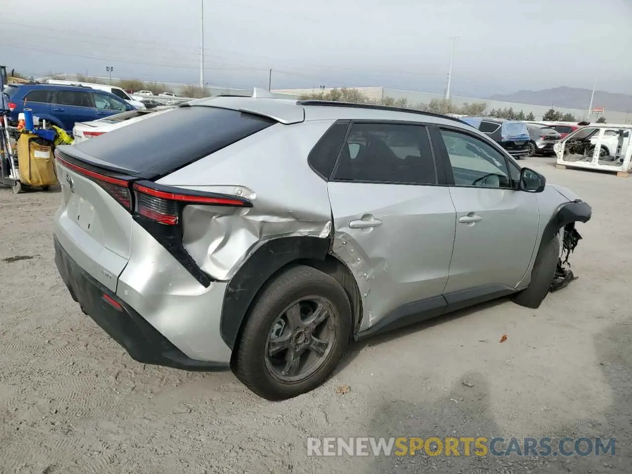 3 Photograph of a damaged car JTMABACA1PA009058 TOYOTA BZ4X XLE 2023