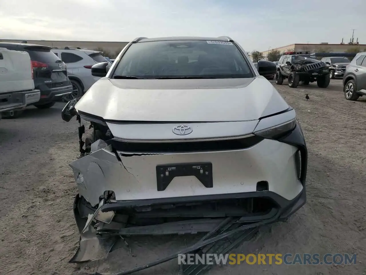 5 Photograph of a damaged car JTMABACA1PA009058 TOYOTA BZ4X XLE 2023