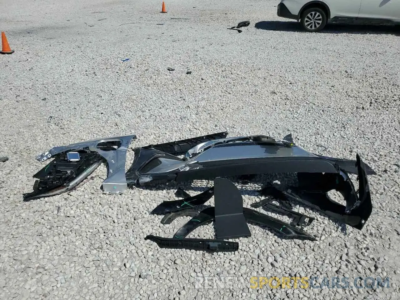 13 Photograph of a damaged car JTMABACA1PA042223 TOYOTA BZ4X XLE 2023
