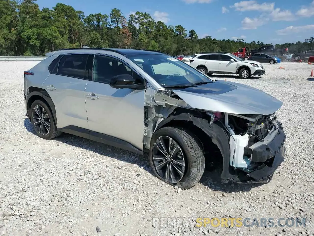 4 Photograph of a damaged car JTMABACA1PA042223 TOYOTA BZ4X XLE 2023
