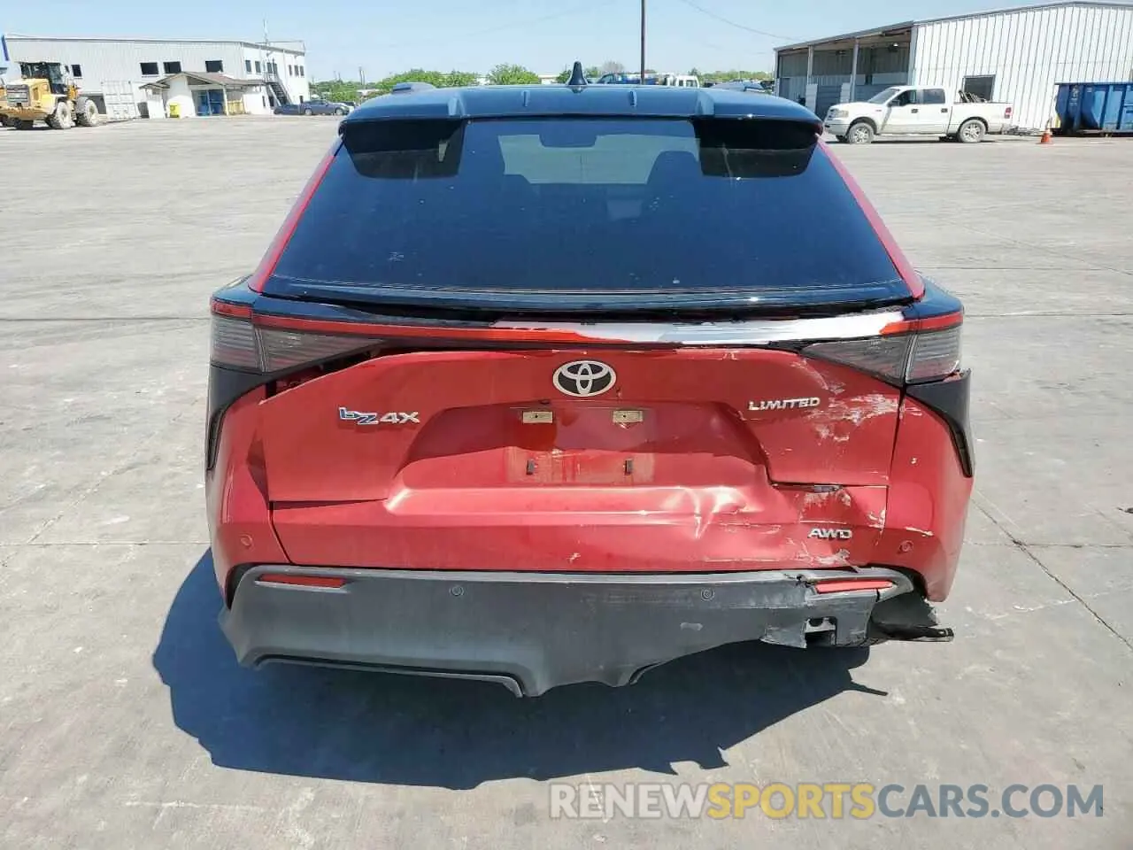 6 Photograph of a damaged car JTMABACA2PA019467 TOYOTA BZ4X XLE 2023