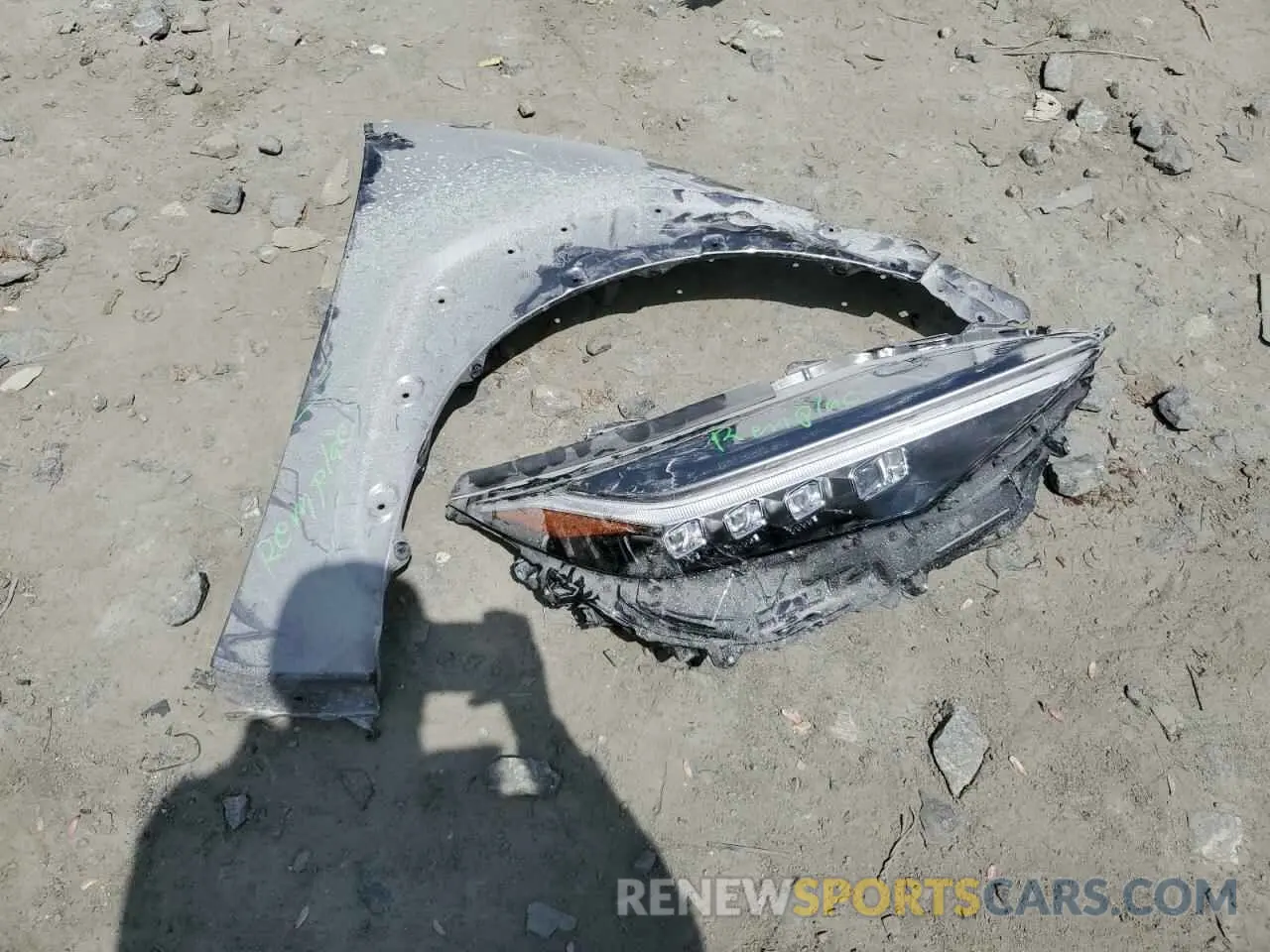 13 Photograph of a damaged car JTMABACA2PA021459 TOYOTA BZ4X XLE 2023