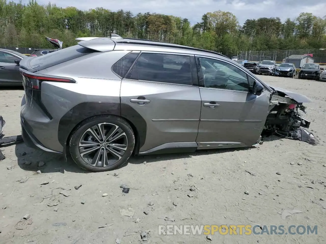 3 Photograph of a damaged car JTMABACA2PA021459 TOYOTA BZ4X XLE 2023