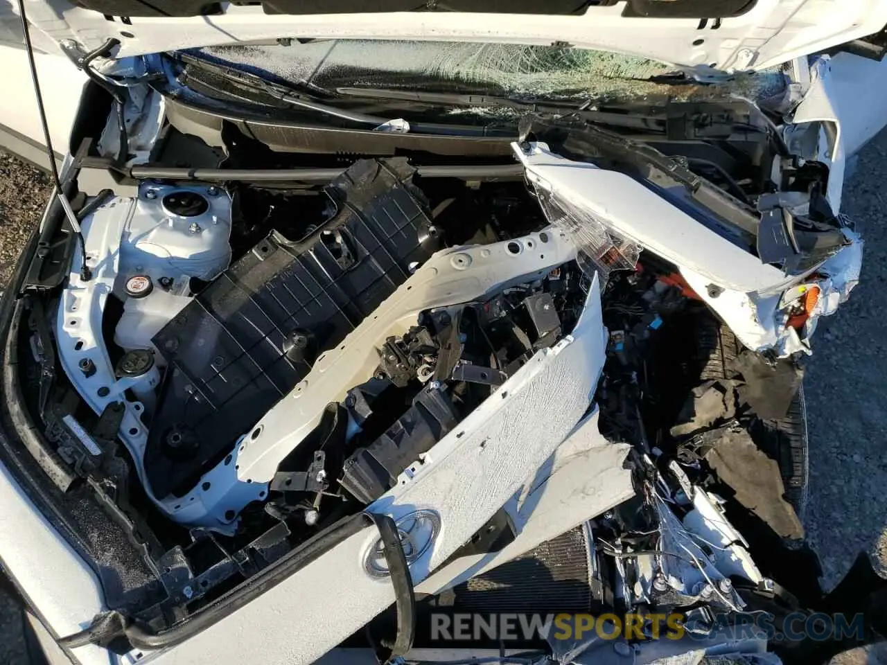 12 Photograph of a damaged car JTMABACA3PA015217 TOYOTA BZ4X XLE 2023