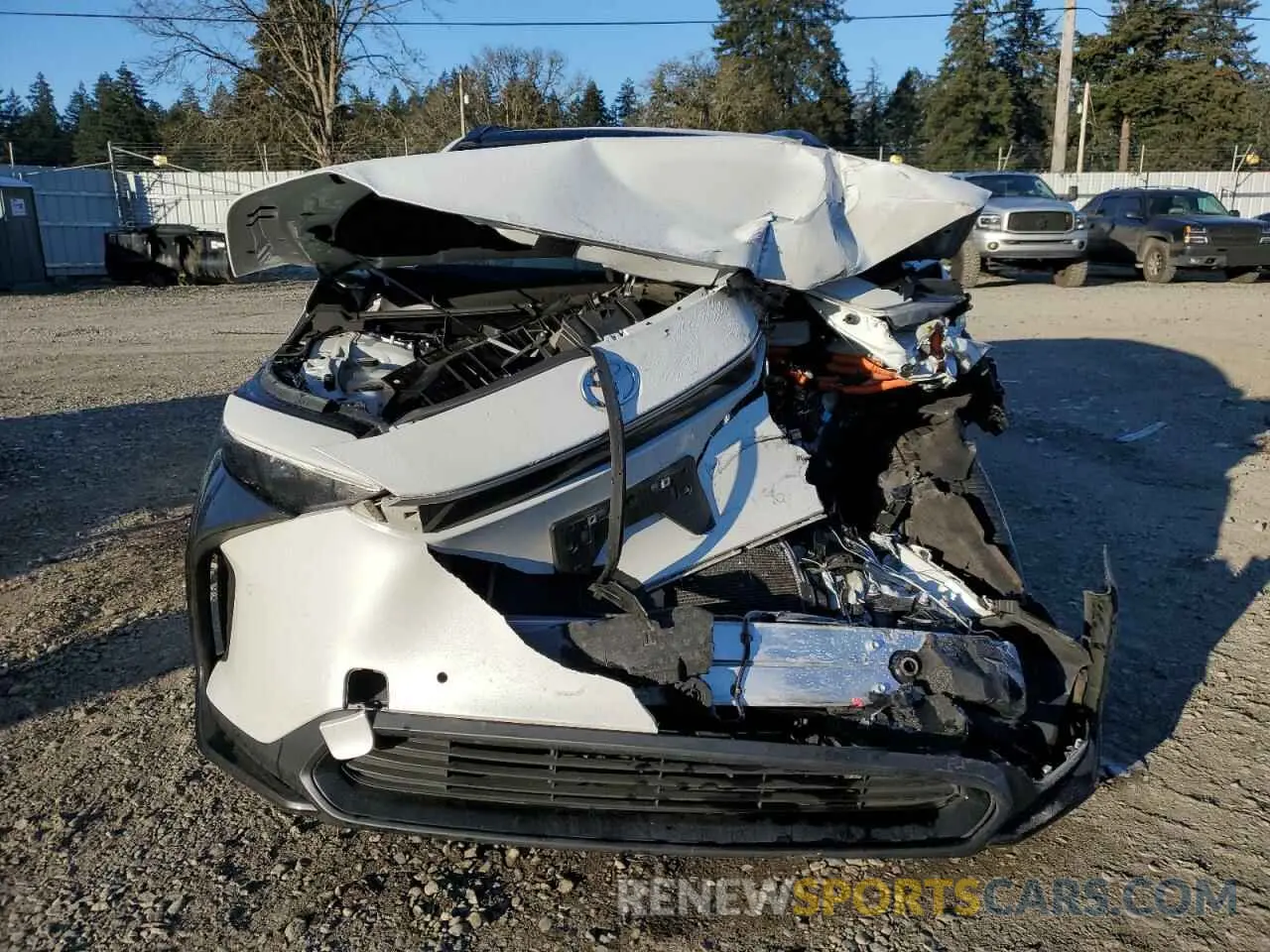 5 Photograph of a damaged car JTMABACA3PA015217 TOYOTA BZ4X XLE 2023