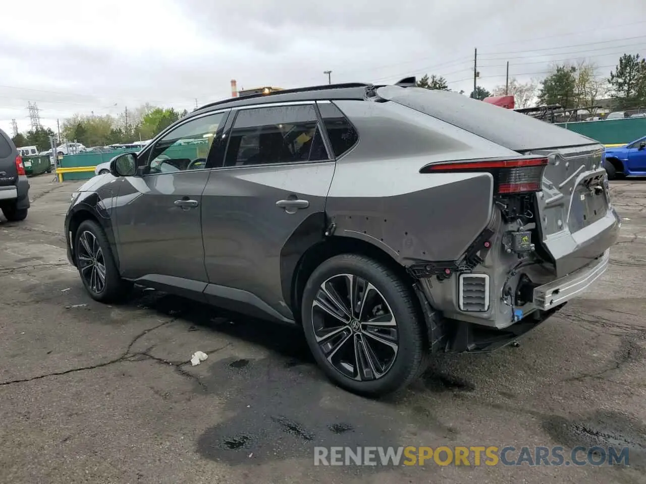 2 Photograph of a damaged car JTMABACA4PA026727 TOYOTA BZ4X XLE 2023