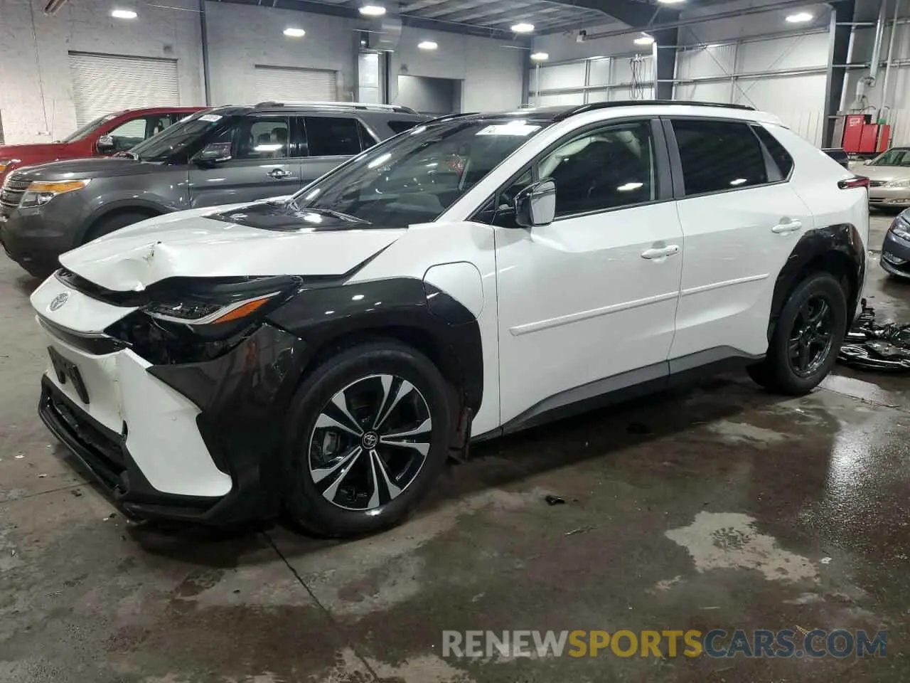 1 Photograph of a damaged car JTMABACA5PA023089 TOYOTA BZ4X XLE 2023