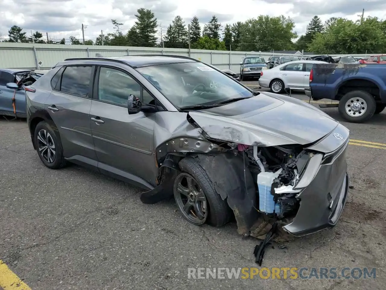 4 Photograph of a damaged car JTMABACA6PA017284 TOYOTA BZ4X XLE 2023