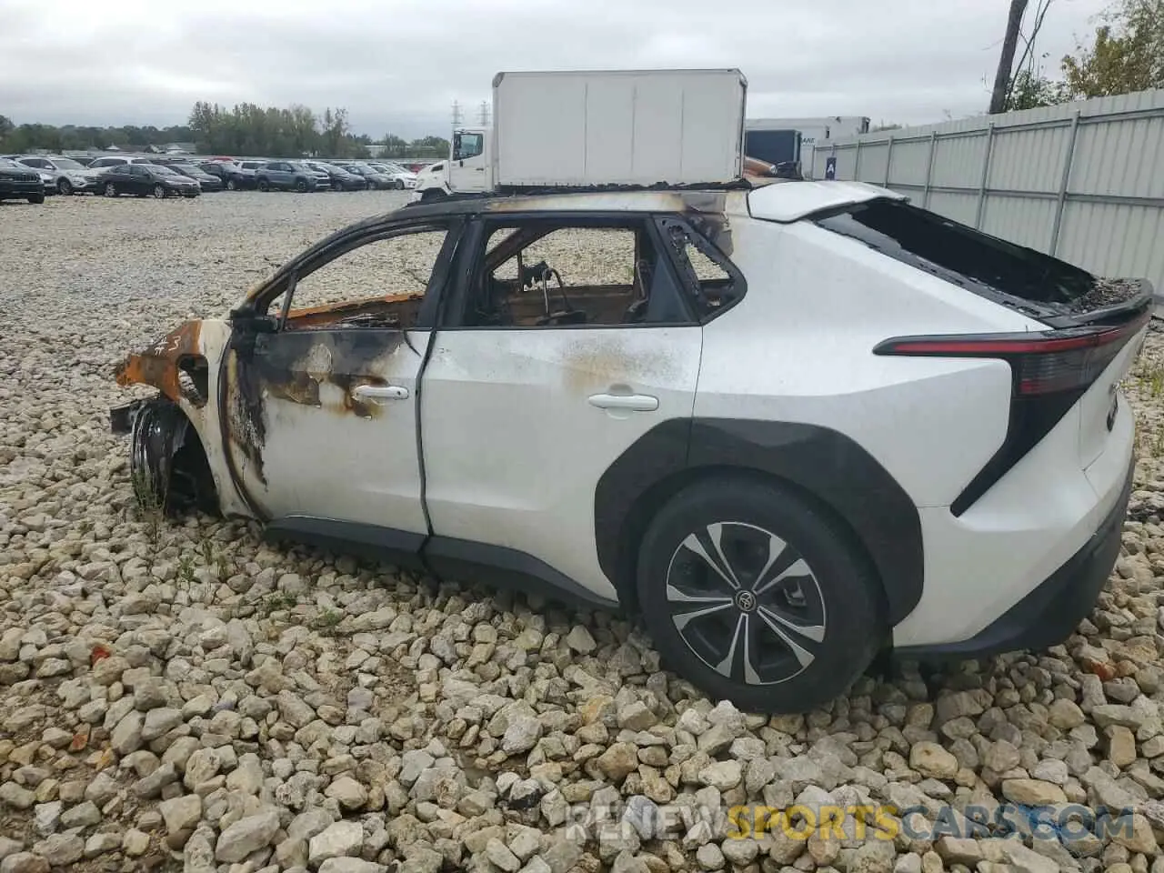 2 Photograph of a damaged car JTMABACA6PA033436 TOYOTA BZ4X XLE 2023