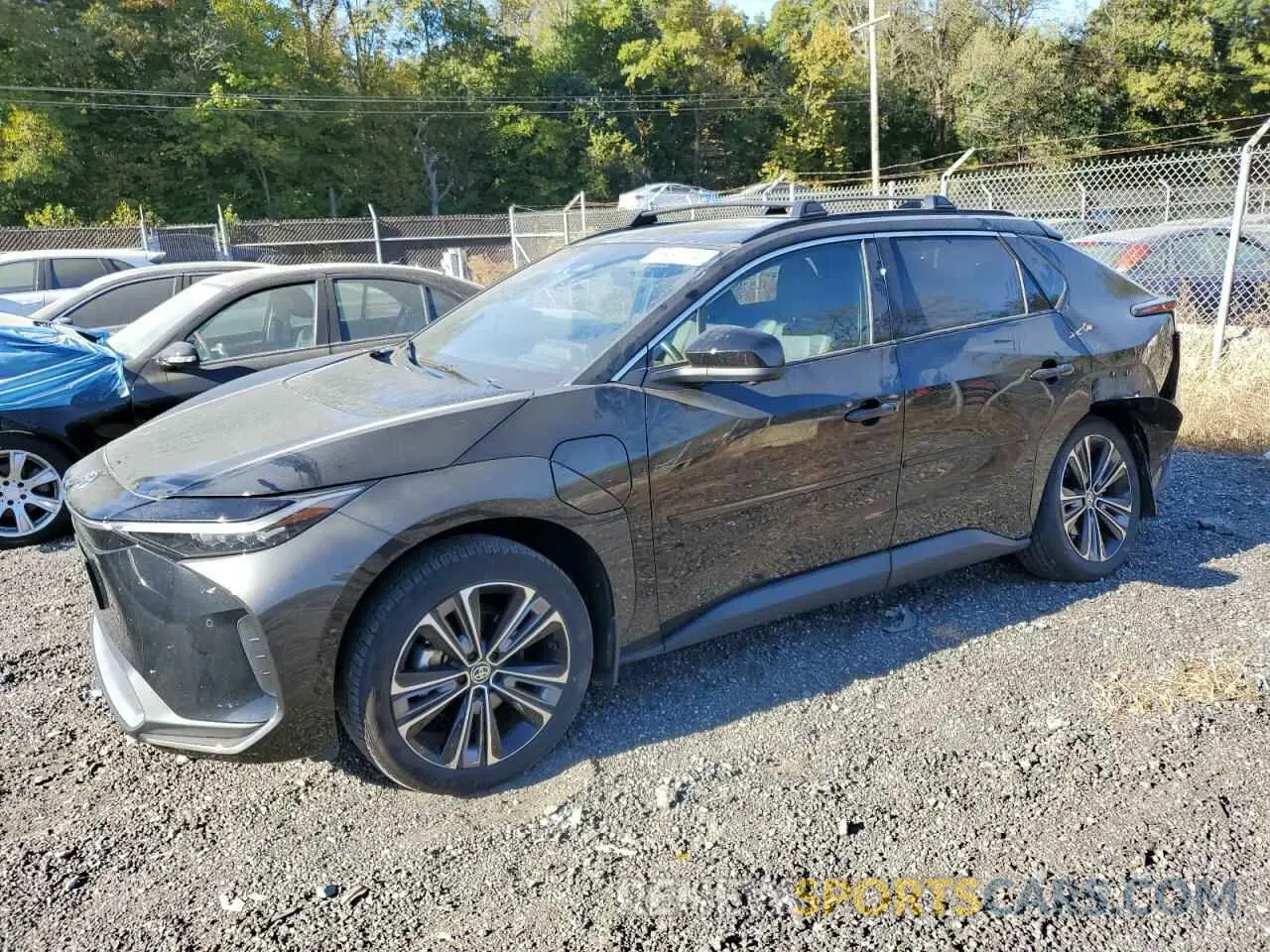 1 Photograph of a damaged car JTMABACA7PA010098 TOYOTA BZ4X XLE 2023