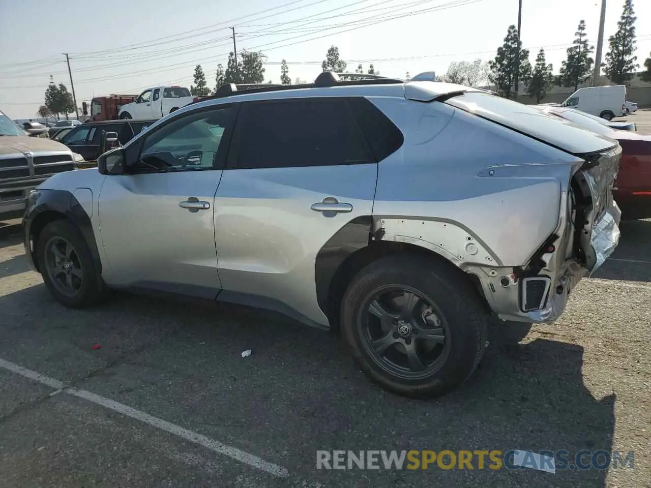 2 Photograph of a damaged car JTMAAAAA0RA033148 TOYOTA BZ4X XLE 2024