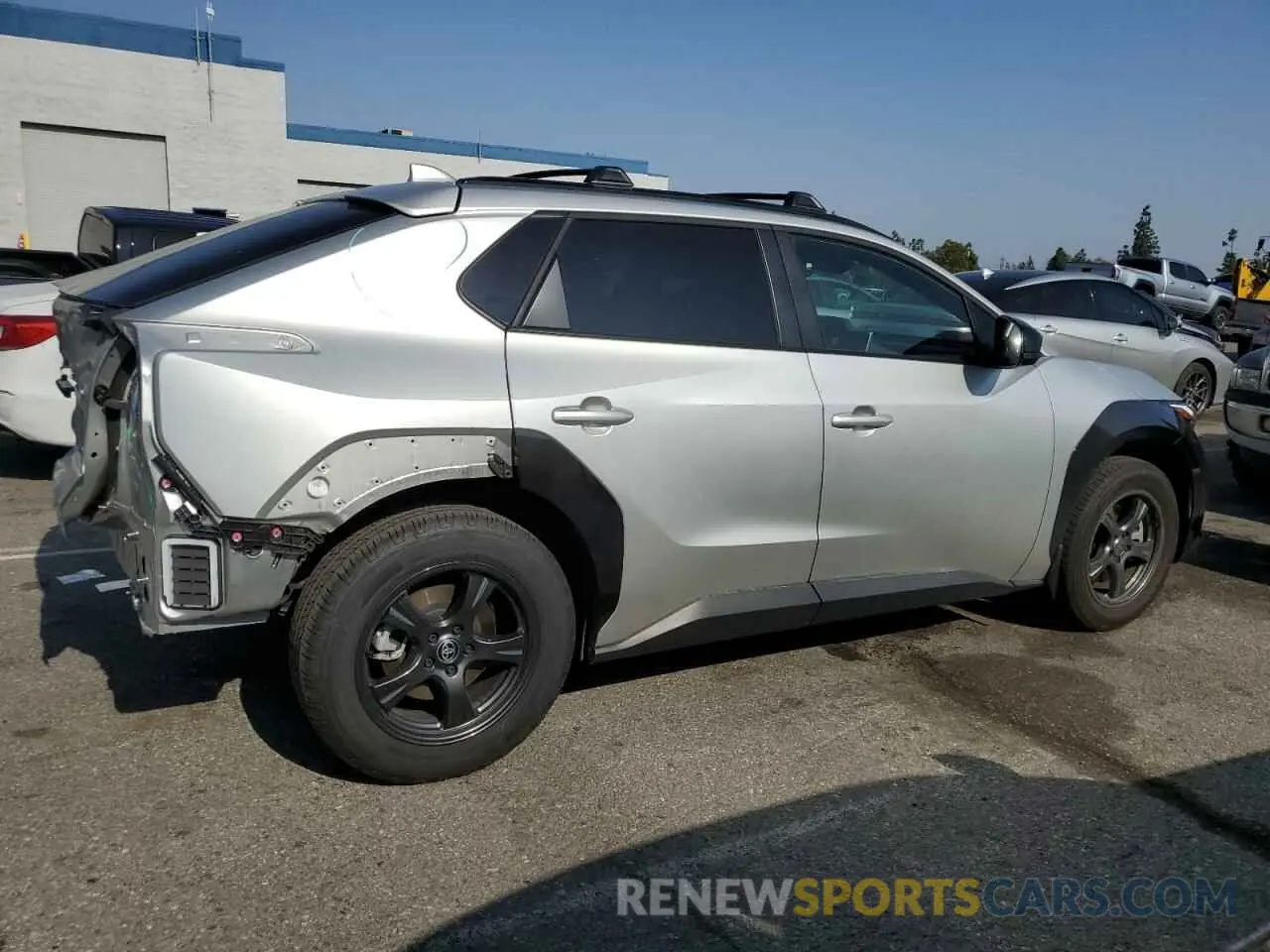 3 Photograph of a damaged car JTMAAAAA0RA033148 TOYOTA BZ4X XLE 2024