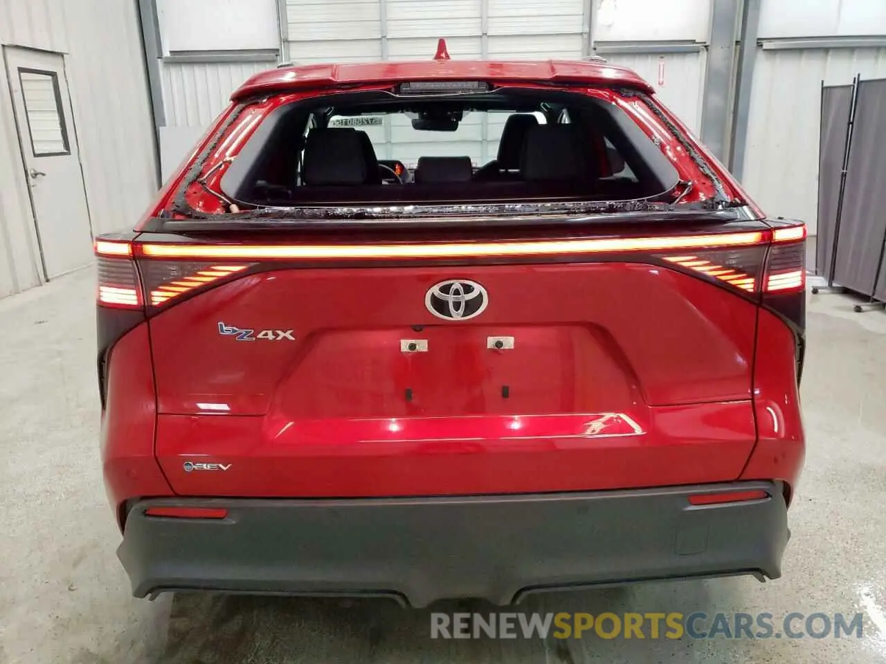 6 Photograph of a damaged car JTMAAAAA0RA048152 TOYOTA BZ4X XLE 2024