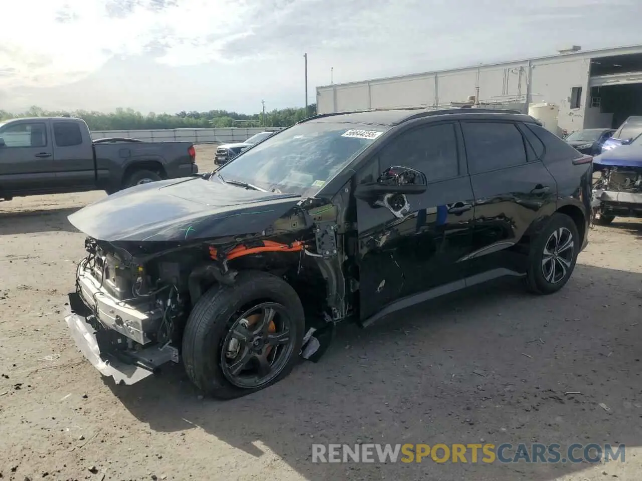 1 Photograph of a damaged car JTMAAAAA1RA033269 TOYOTA BZ4X XLE 2024