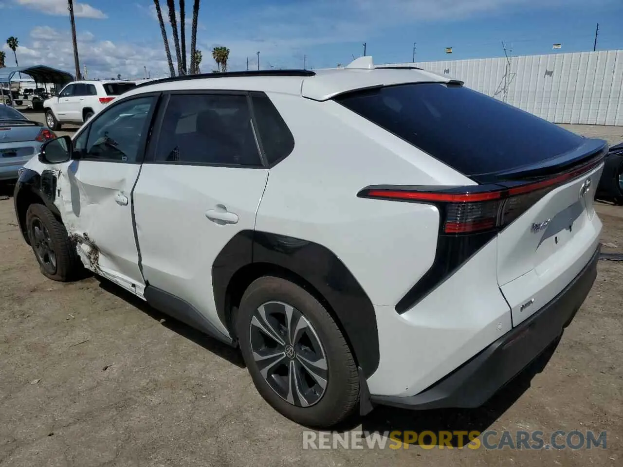 2 Photograph of a damaged car JTMAAAAA1RA052324 TOYOTA BZ4X XLE 2024