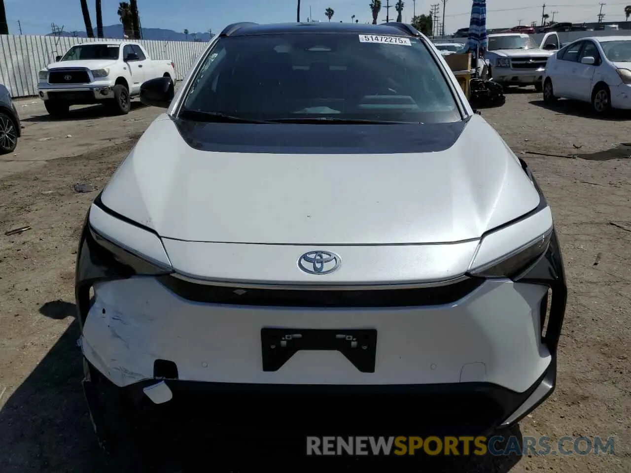 5 Photograph of a damaged car JTMAAAAA1RA052324 TOYOTA BZ4X XLE 2024
