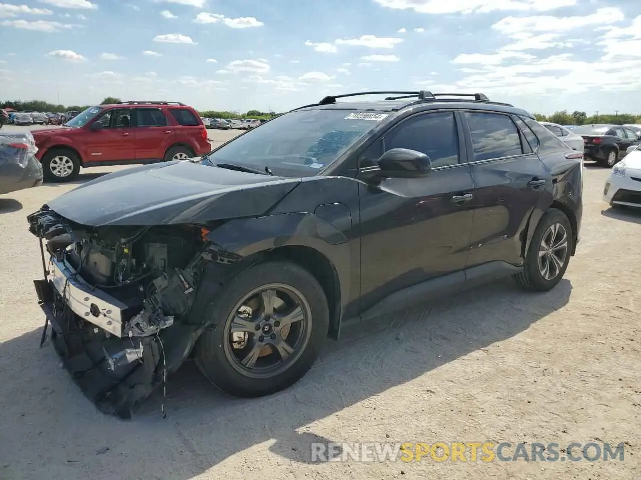 1 Photograph of a damaged car JTMAAAAA2RA033023 TOYOTA BZ4X XLE 2024
