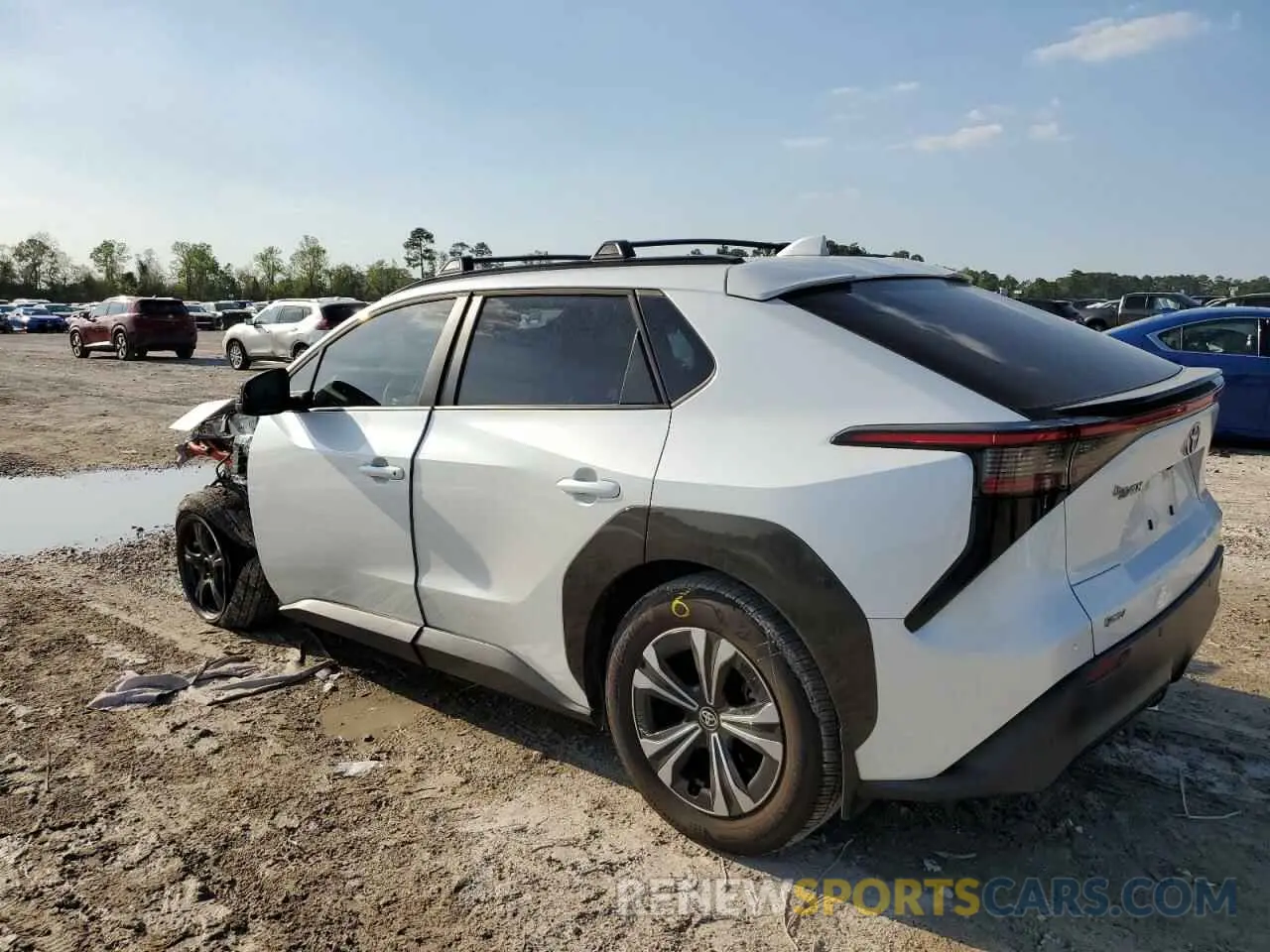 2 Photograph of a damaged car JTMAAAAA3RA042829 TOYOTA BZ4X XLE 2024