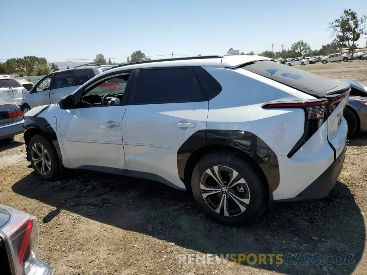 2 Photograph of a damaged car JTMAAAAA4RA030432 TOYOTA BZ4X XLE 2024