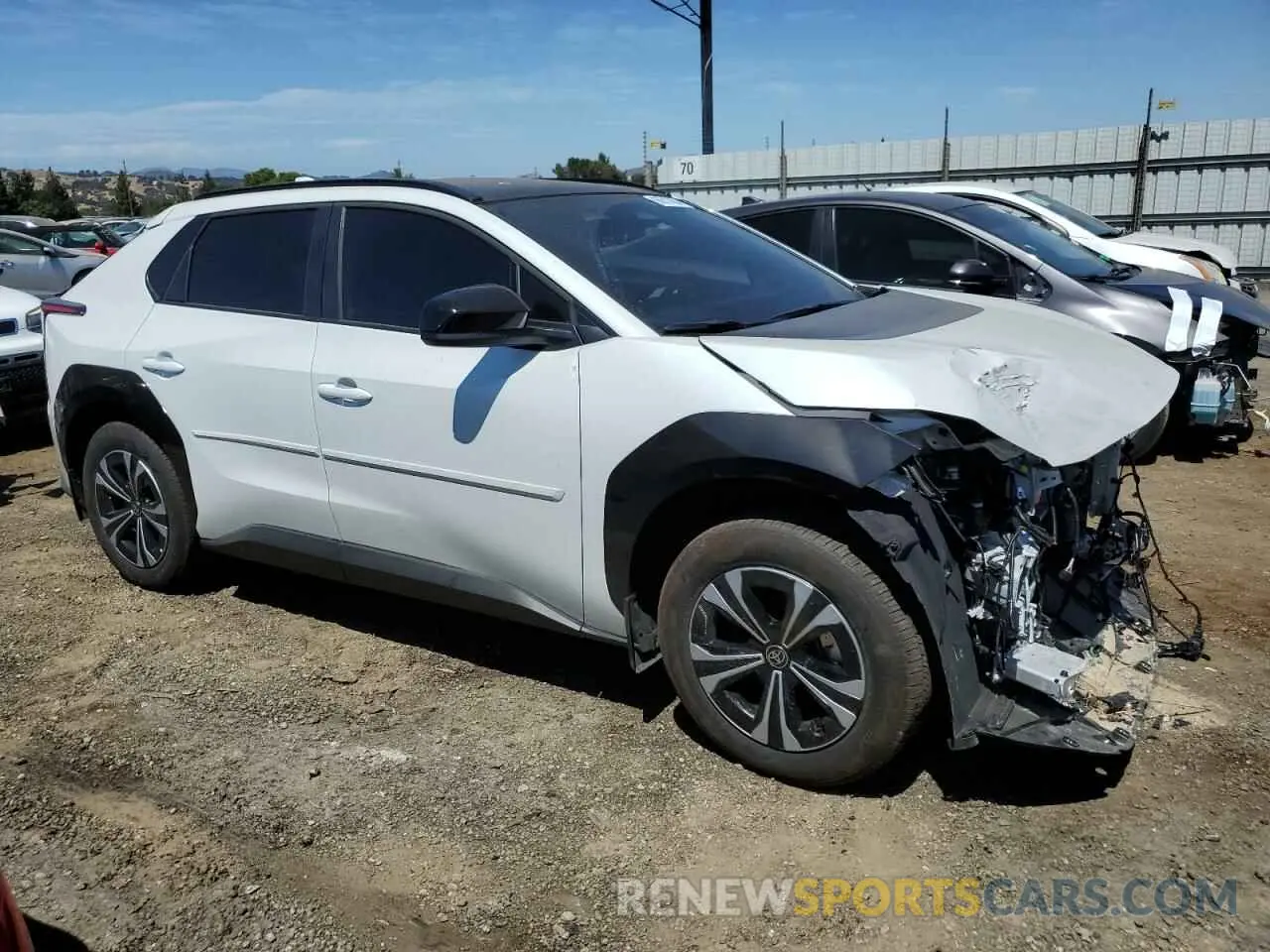 4 Photograph of a damaged car JTMAAAAA4RA030432 TOYOTA BZ4X XLE 2024