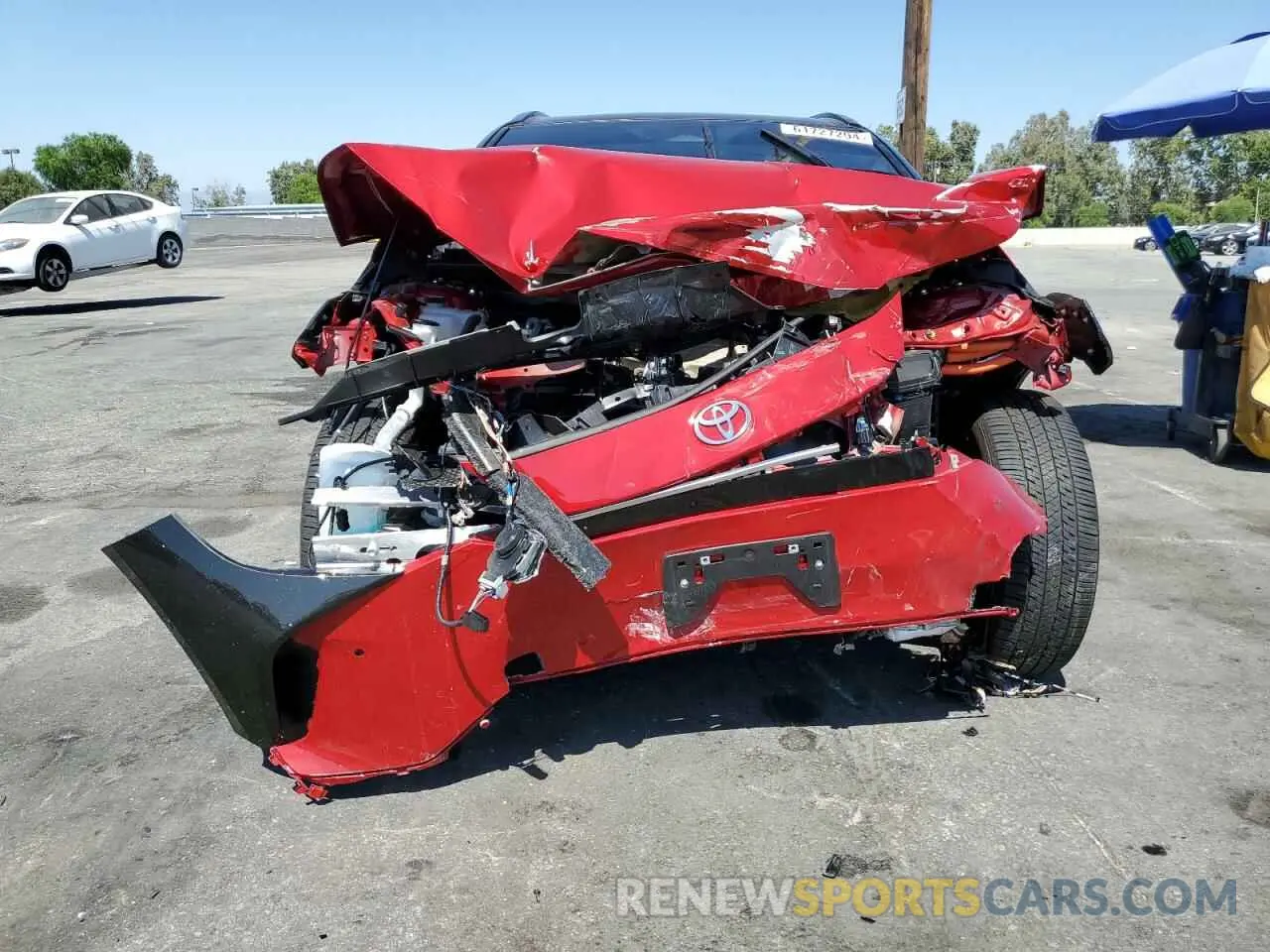 5 Photograph of a damaged car JTMAAAAA4RA031709 TOYOTA BZ4X XLE 2024