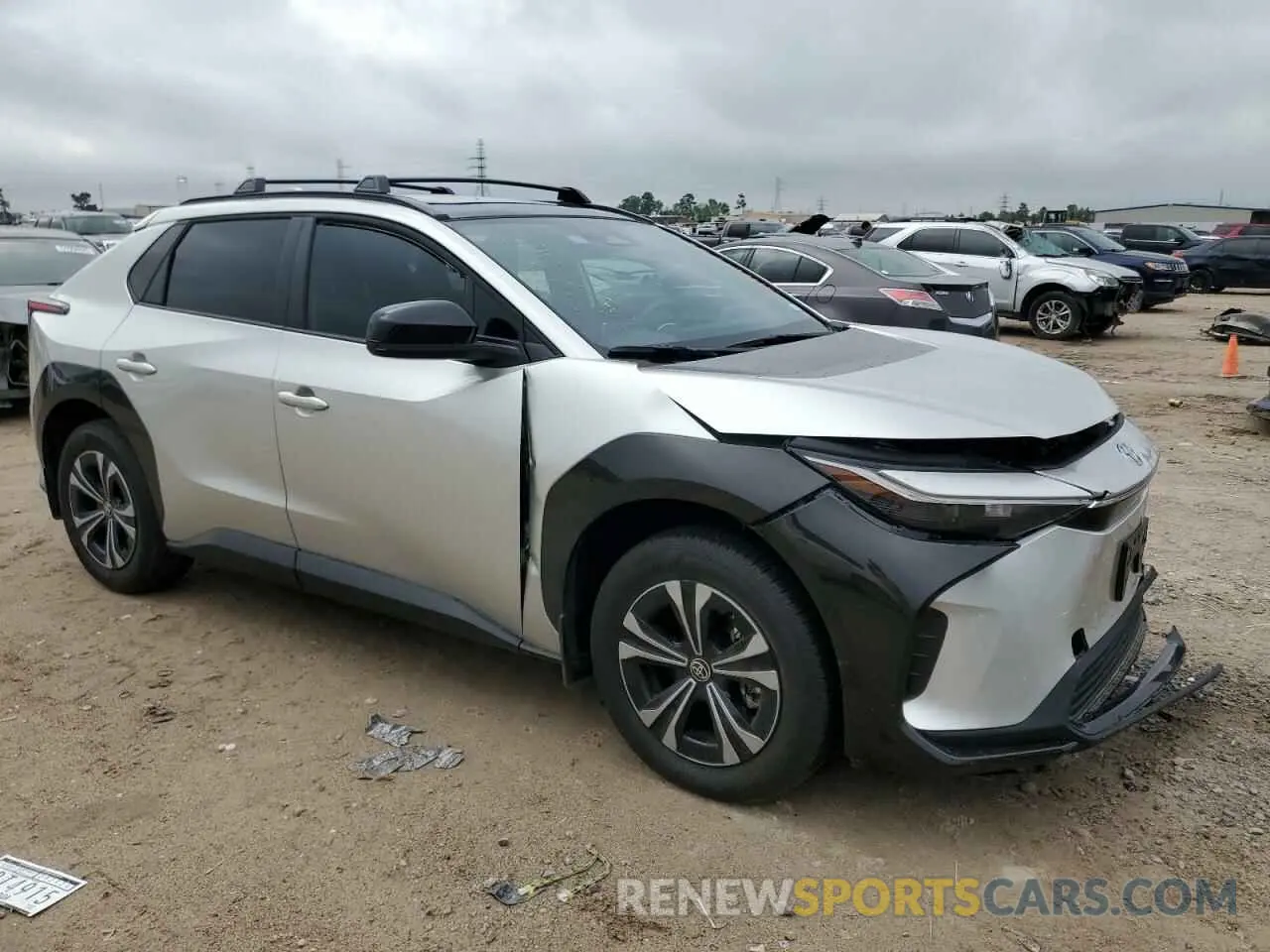 4 Photograph of a damaged car JTMAAAAA4RA032665 TOYOTA BZ4X XLE 2024