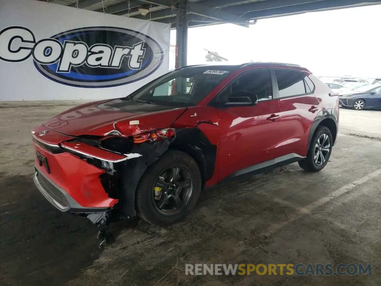 1 Photograph of a damaged car JTMAAAAA4RA048414 TOYOTA BZ4X XLE 2024