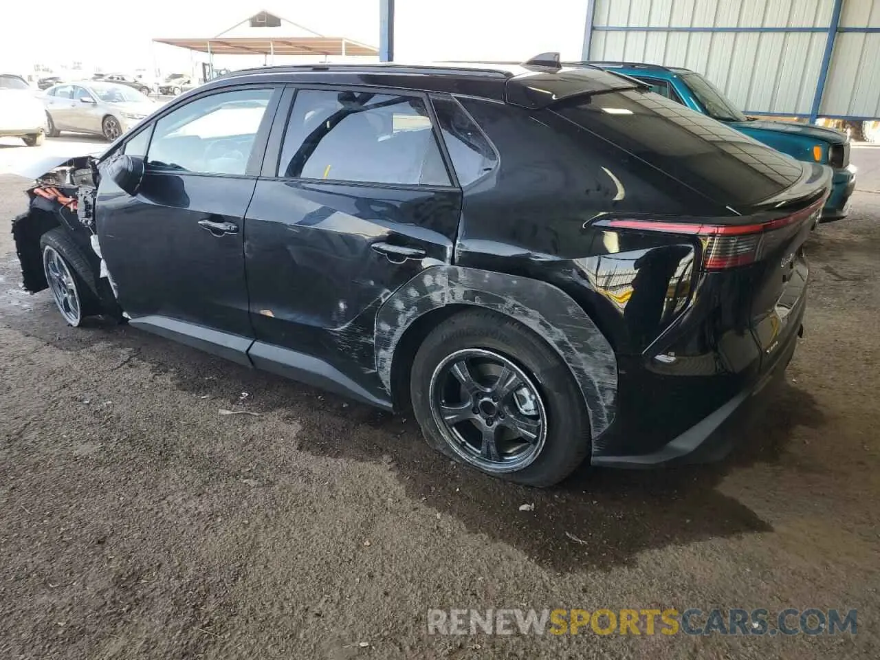 2 Photograph of a damaged car JTMAAAAA5RA050950 TOYOTA BZ4X XLE 2024