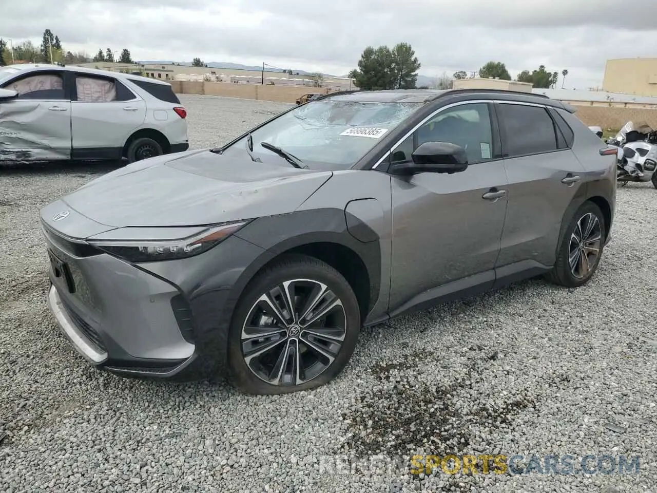 1 Photograph of a damaged car JTMAAAAA8RA045760 TOYOTA BZ4X XLE 2024