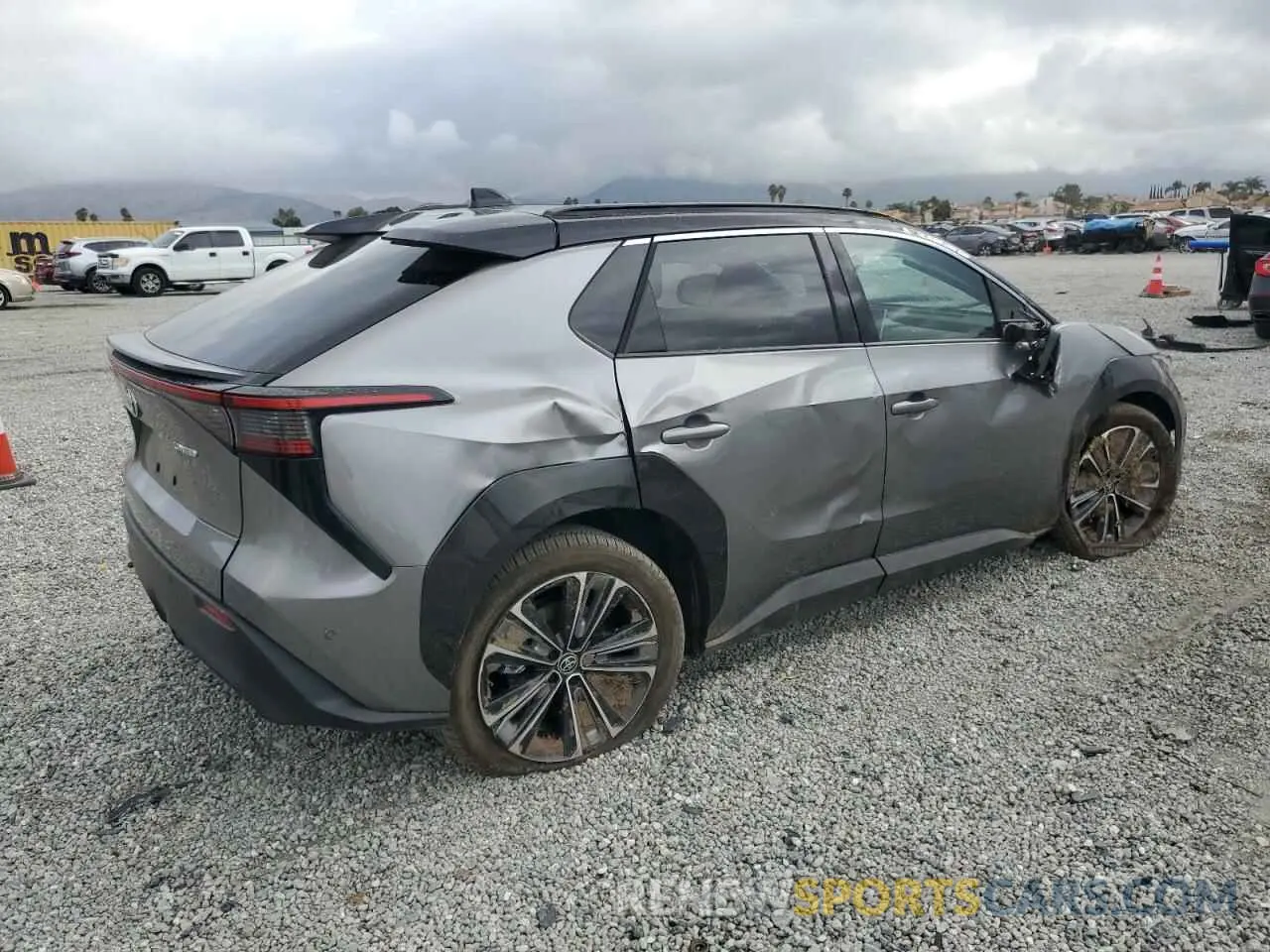 3 Photograph of a damaged car JTMAAAAA8RA045760 TOYOTA BZ4X XLE 2024