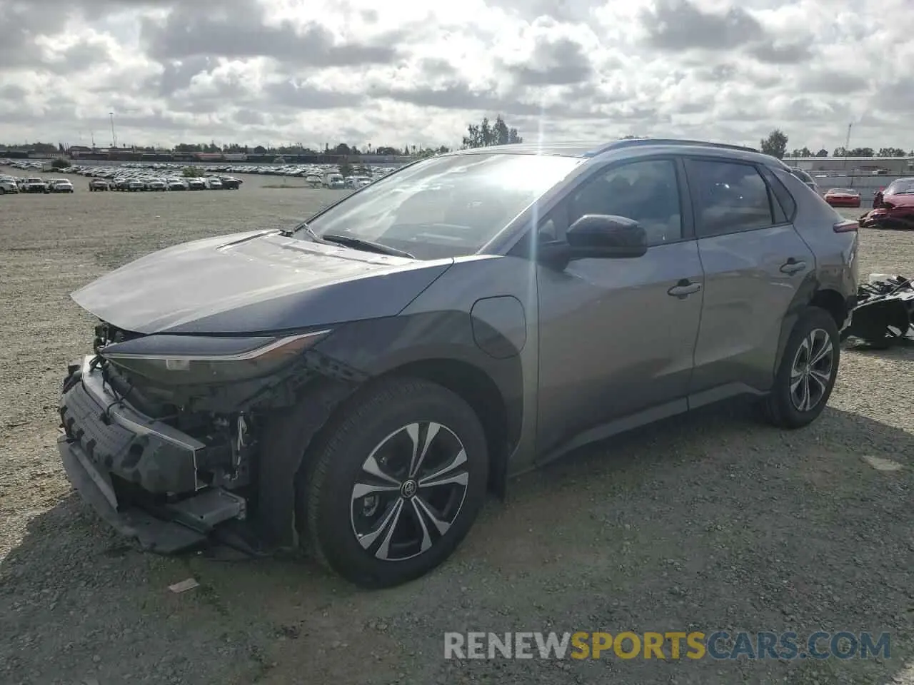 1 Photograph of a damaged car JTMABACA2RA077887 TOYOTA BZ4X XLE 2024