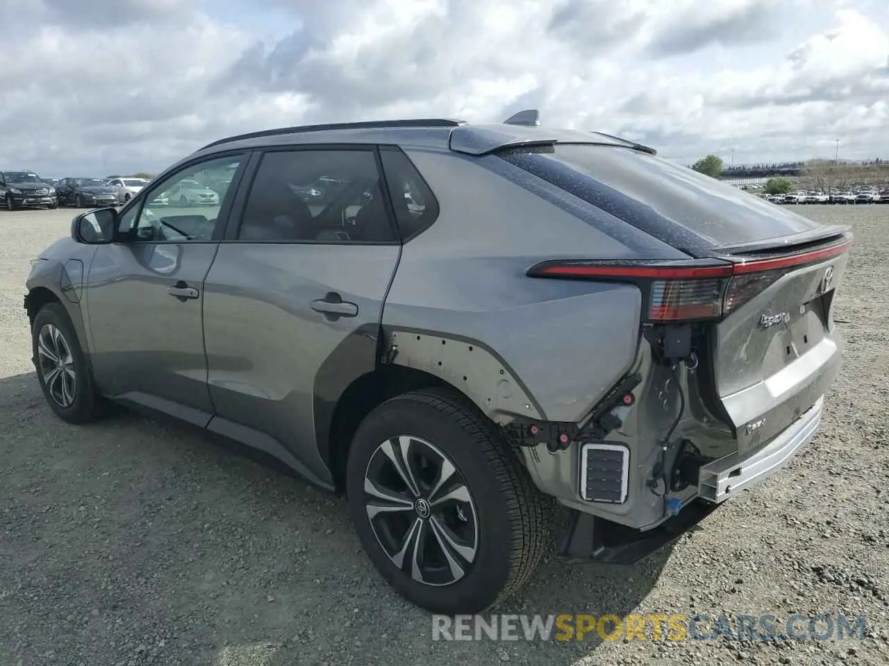2 Photograph of a damaged car JTMABACA2RA077887 TOYOTA BZ4X XLE 2024