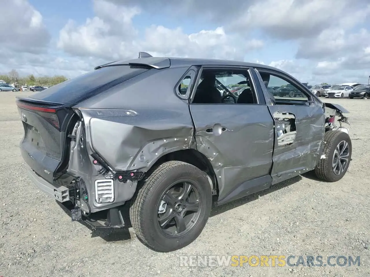 3 Photograph of a damaged car JTMABACA2RA077887 TOYOTA BZ4X XLE 2024
