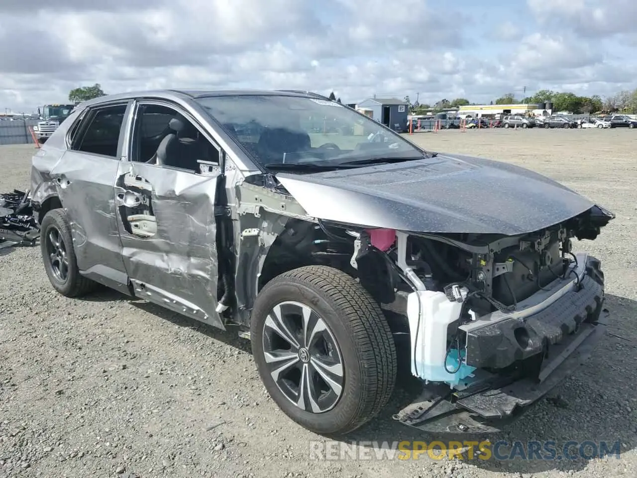 4 Photograph of a damaged car JTMABACA2RA077887 TOYOTA BZ4X XLE 2024