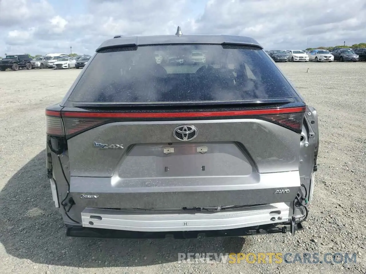 6 Photograph of a damaged car JTMABACA2RA077887 TOYOTA BZ4X XLE 2024