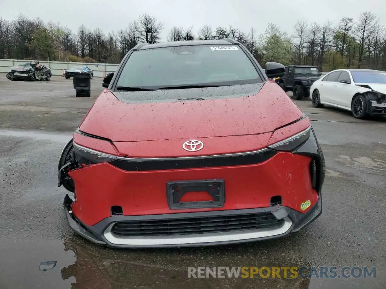 5 Photograph of a damaged car JTMABACA3RA056904 TOYOTA BZ4X XLE 2024