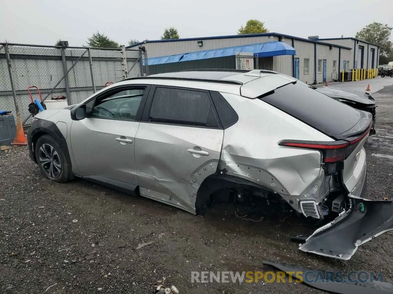 2 Photograph of a damaged car JTMABACA3RA065053 TOYOTA BZ4X XLE 2024