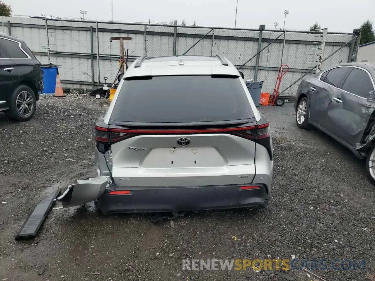 6 Photograph of a damaged car JTMABACA3RA065053 TOYOTA BZ4X XLE 2024