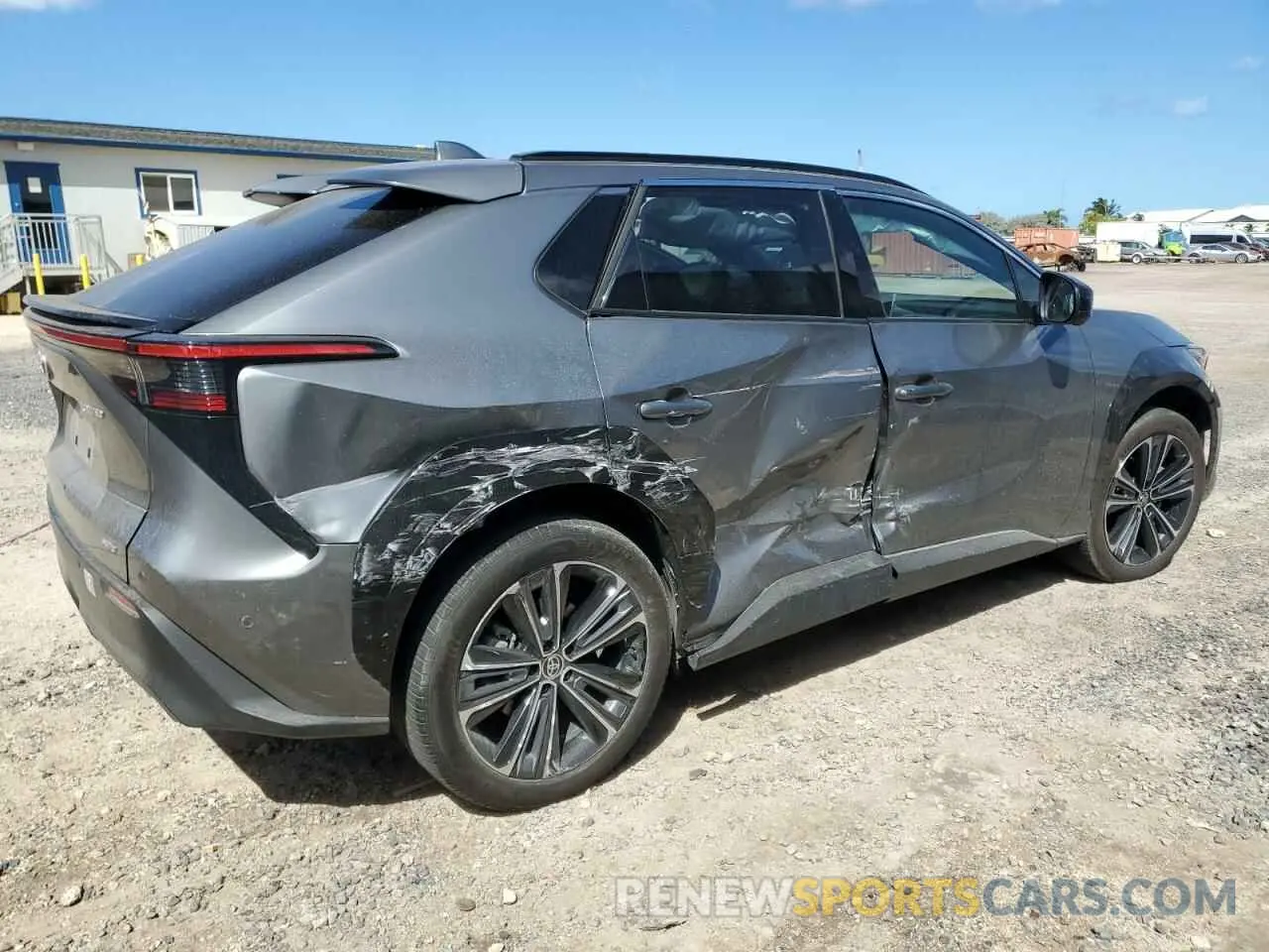 3 Photograph of a damaged car JTMABACA5RA050960 TOYOTA BZ4X XLE 2024