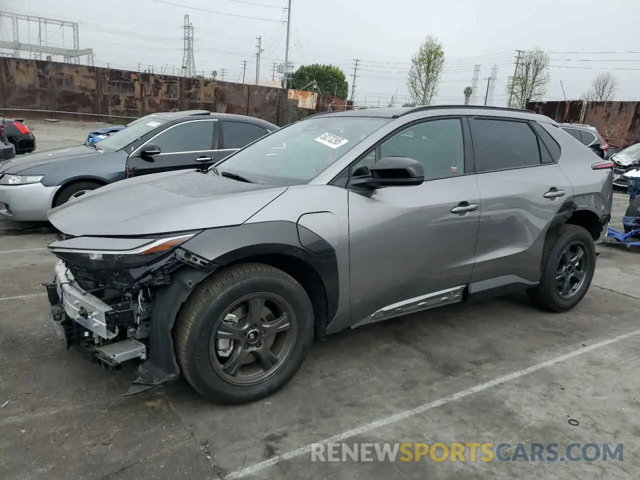 1 Photograph of a damaged car JTMABACA5RA090083 TOYOTA BZ4X XLE 2024