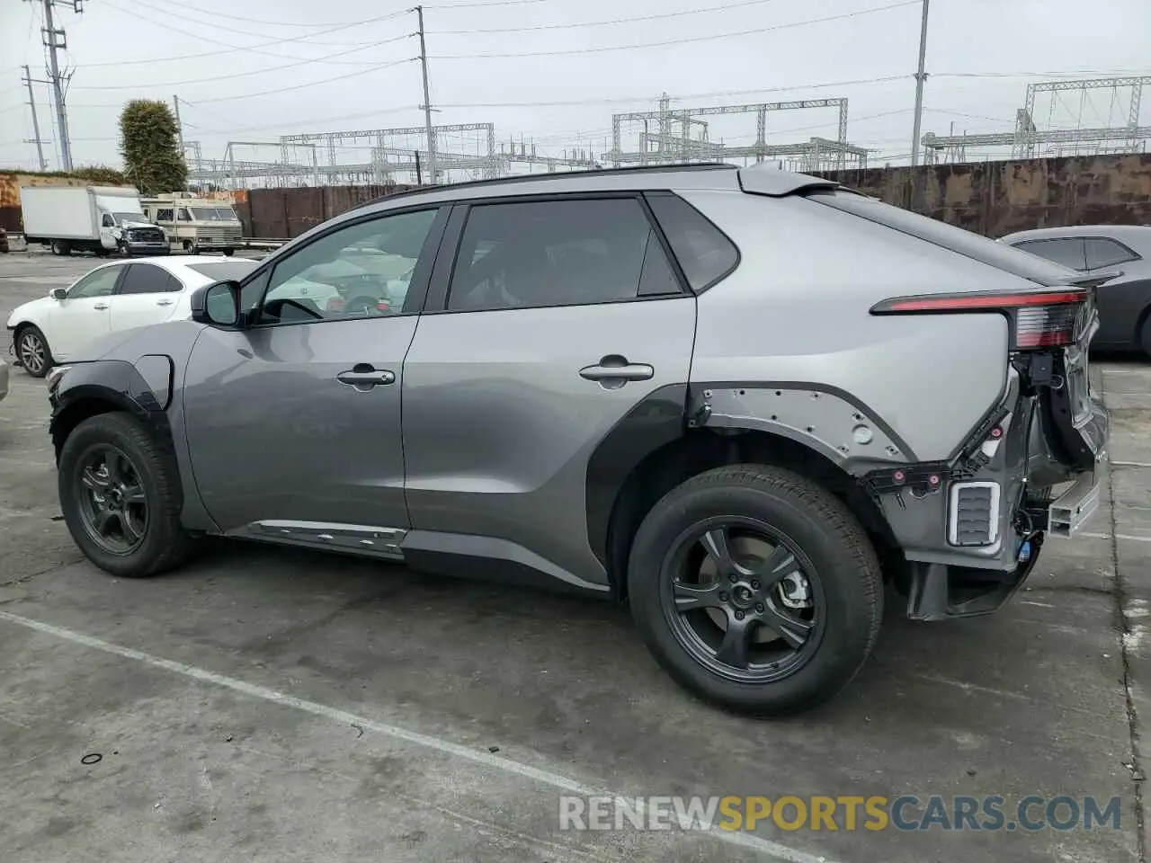 2 Photograph of a damaged car JTMABACA5RA090083 TOYOTA BZ4X XLE 2024