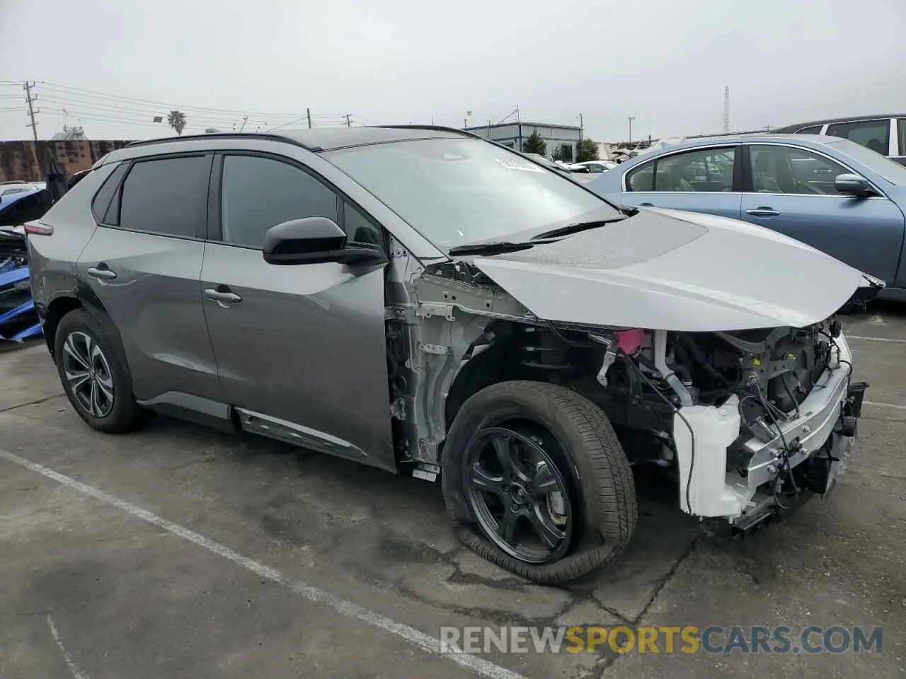 4 Photograph of a damaged car JTMABACA5RA090083 TOYOTA BZ4X XLE 2024