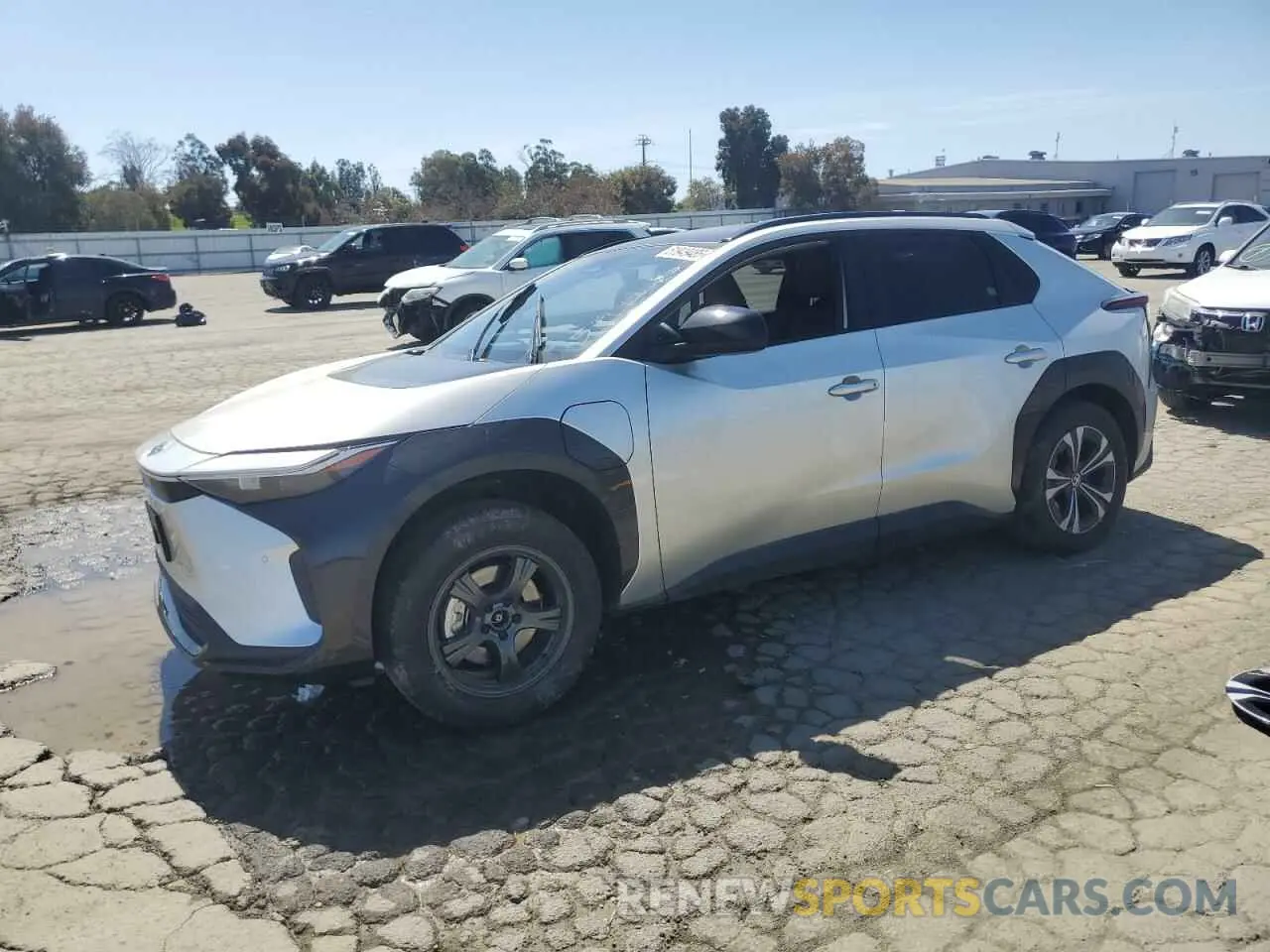 1 Photograph of a damaged car JTMABACA8RA059930 TOYOTA BZ4X XLE 2024