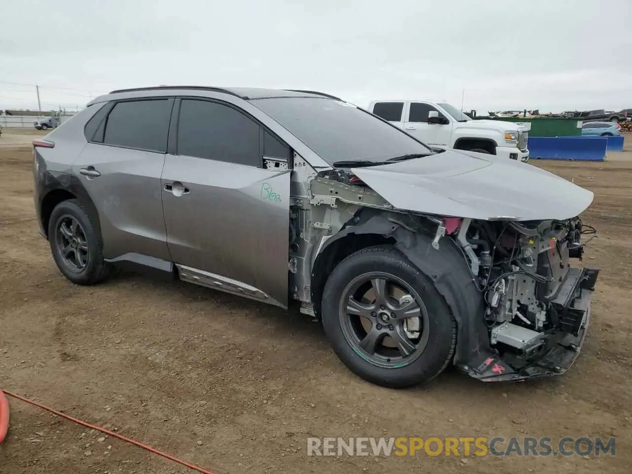 4 Photograph of a damaged car JTMABACA8RA070121 TOYOTA BZ4X XLE 2024